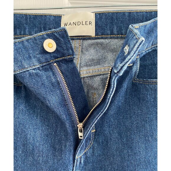 Wandler "Daisy" Jeans in Dark Blue, size 26 - Picture 6 of 13